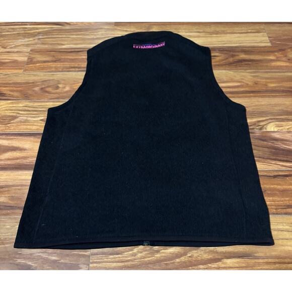 Patagonia Better Sweater Full Zip Vest Men's Size 2XL XL Black ViiV Healthcare - Picture 7 of 8